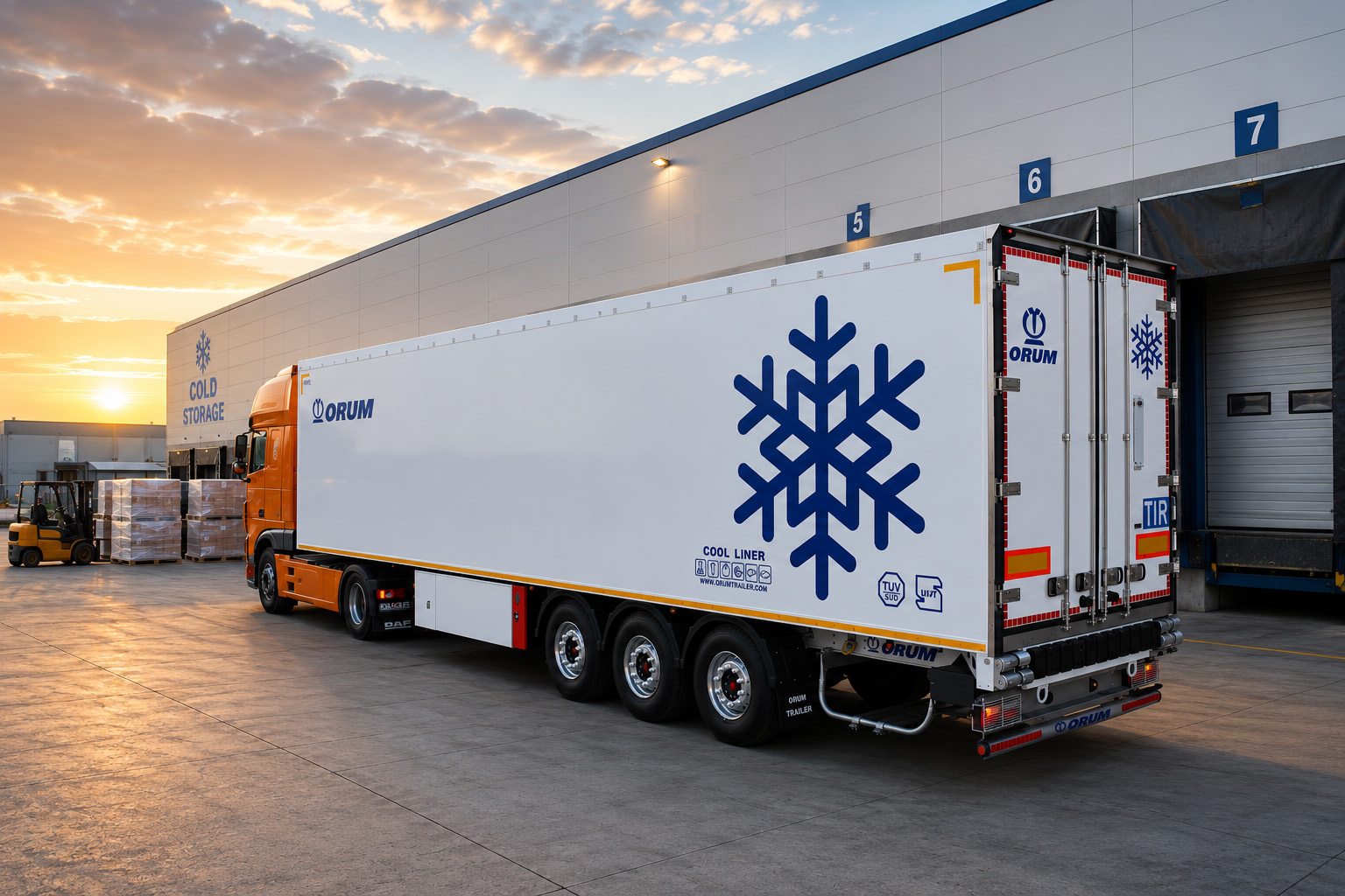 refrigerated-trailer2 تریلر یخچال دار استاندارد ATP